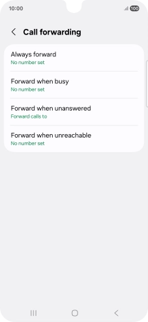 Press the Home key to return to the home screen. Press the Home key to return to the home screen.