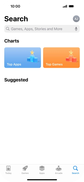 Press the search field and key in the name or subject of the required app. Press the search field and key in the name or subject of the required app.