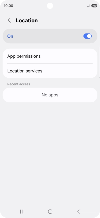 Press App permissions.