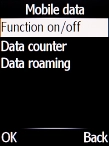 Select Data roaming. Select Data roaming.