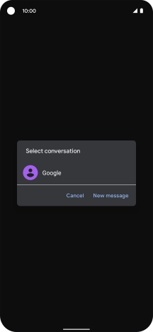 Press New message.