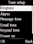 Select Ringtone.