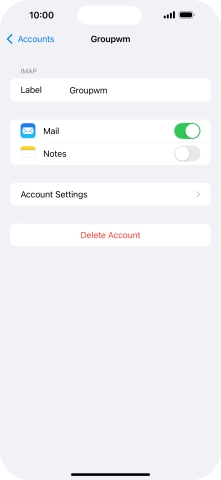 Press Account Settings. Press Account Settings.