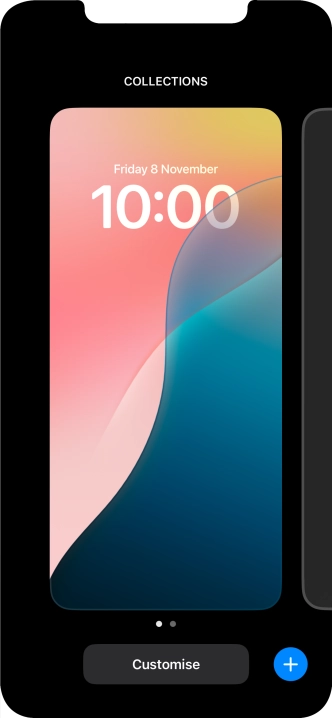 Press the add icon.
