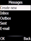 Select Create new.