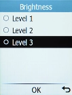 Highlight the required levels to see them.
