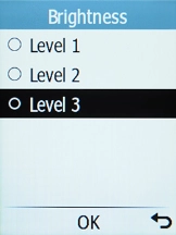 Highlight the required levels to see them.