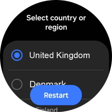 Press Restart. Press Restart.