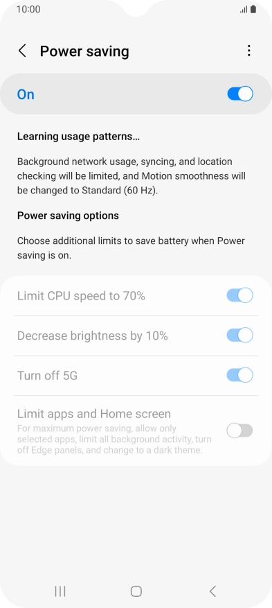 Press the Home key to return to the home screen. Press the Home key to return to the home screen.