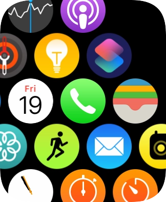 Press the email message icon. Press the email message icon.