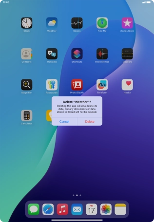 Press Delete. Press Delete.