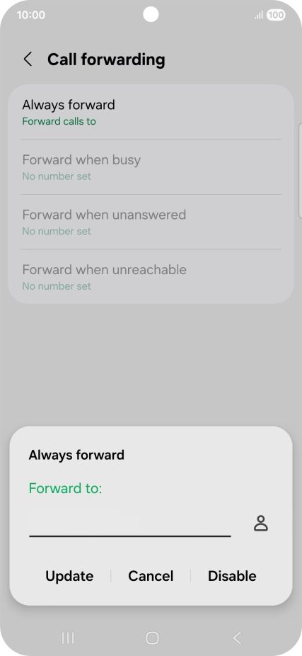 Press Disable. Press Disable.