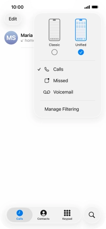 Press Voicemail.