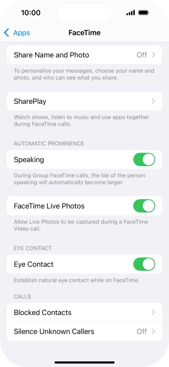 Press SharePlay.