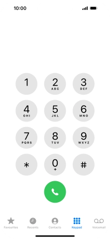 Press Recents.