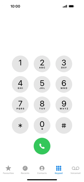 Press Recents.