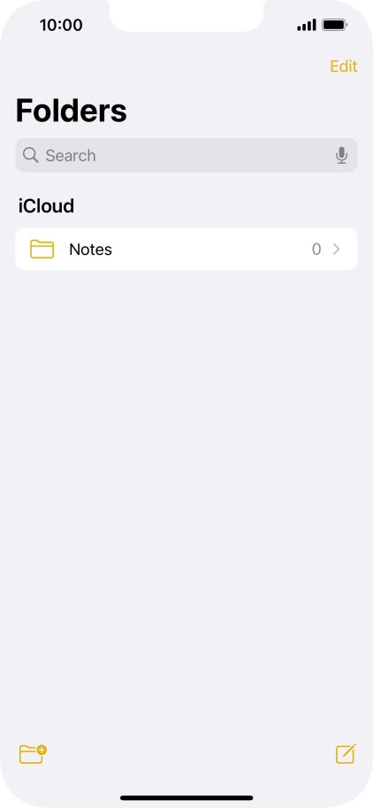 Slide your finger upwards starting from the bottom of the screen to return to the home screen.