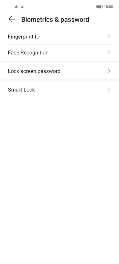 Press Fingerprint ID. Press Fingerprint ID.