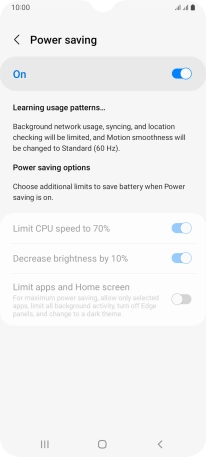 Press the Home key to return to the home screen. Press the Home key to return to the home screen.