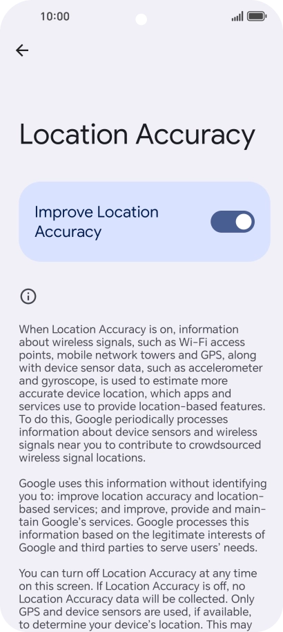 If you press the indicator next to If you press the indicator next to