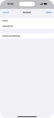 Press Advanced Settings. Press Advanced Settings.