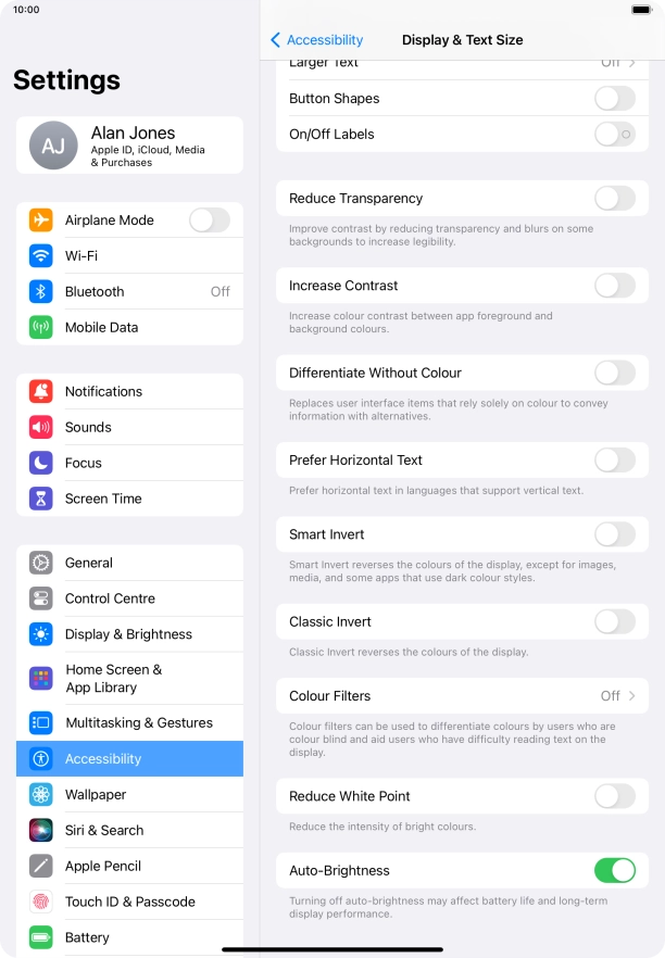 Press the indicator next to Press the indicator next to