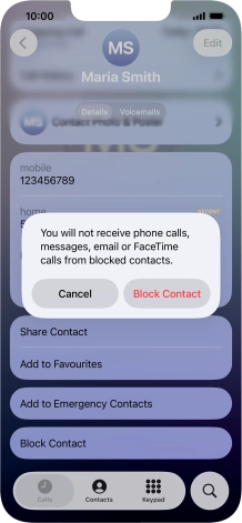 Press Block Contact. Press Block Contact.