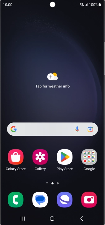 The Wi-Fi icon shows that your phone is connected to a Wi-Fi network.