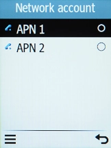 Select the data connection to activate it. Select the data connection to activate it.