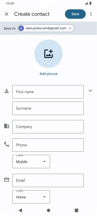 Press the drop down list next to Press the drop down list next to