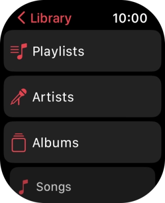 Press Playlists.
