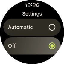 Press the crown to return to the home screen. Press the crown to return to the home screen.