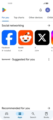 Press Search.