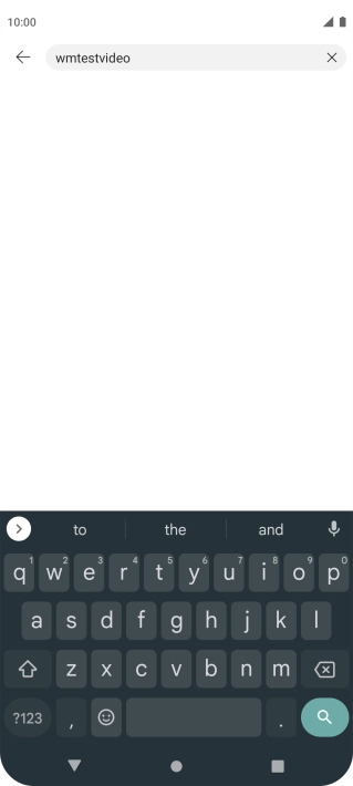 Key in the required search word and press the search icon. Key in the required search word and press the search icon.