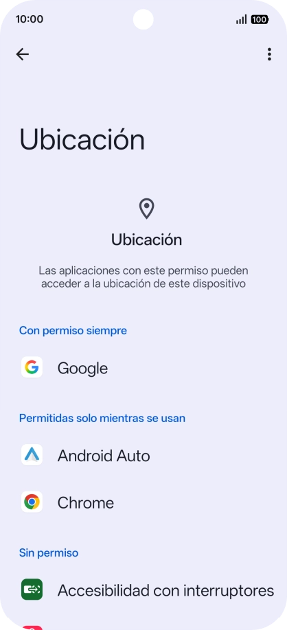 Pulsa la app deseada. Pulsa la app deseada.