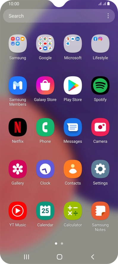Press Play Store.