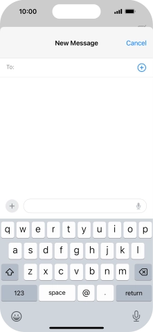 Press To: and key in the first letters of the recipient's name. Press To: and key in the first letters of the recipient's name.