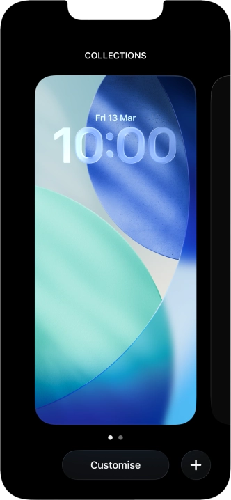 Press the add icon.