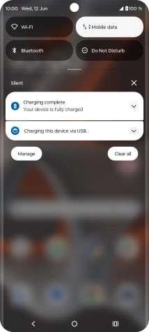 Press the drop down list. Press the drop down list.