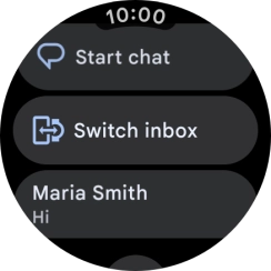 Press the required text message to read it. Press the required text message to read it.