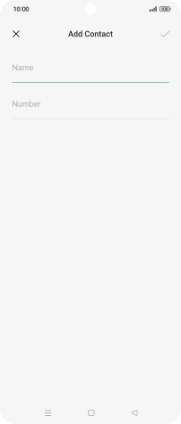 Press Name and key in the required name. Press Name and key in the required name.