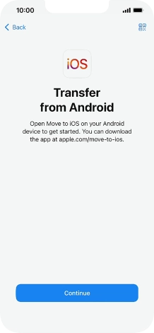 To transfer content to your phone, you need to install the app To transfer content to your phone, you need to install the app