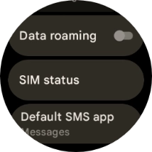 Press SIM status.