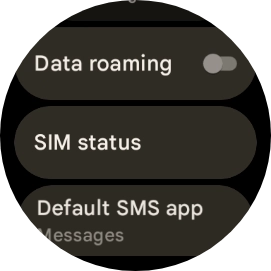 Press SIM status.