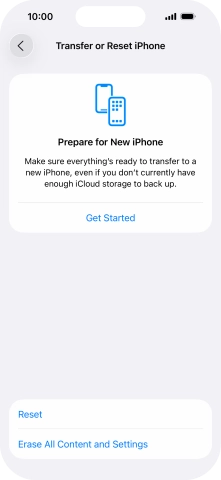 Press Get Started. Press Get Started.