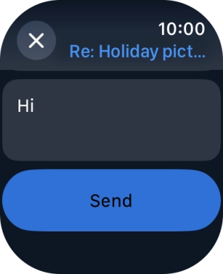 Press Send.