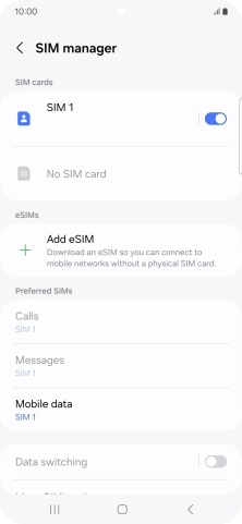 Press Add eSIM. Press Add eSIM.