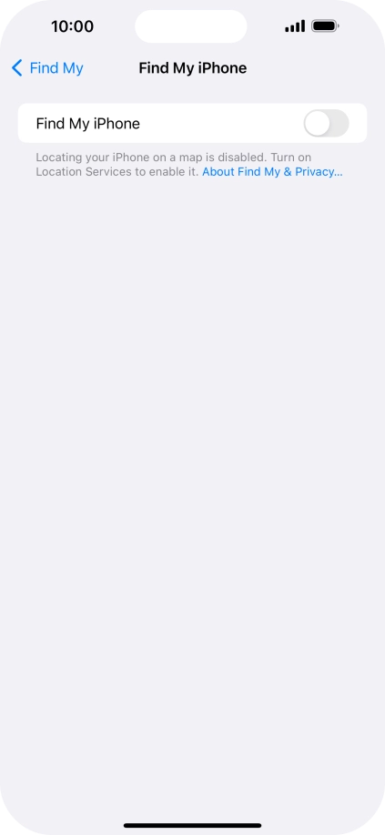 Press the indicator next to Press the indicator next to