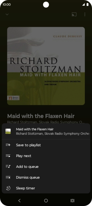 Press the add icon.