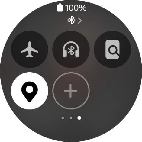 Press the find my phone icon to send a signal to your phone. Press the find my phone icon to send a signal to your phone.